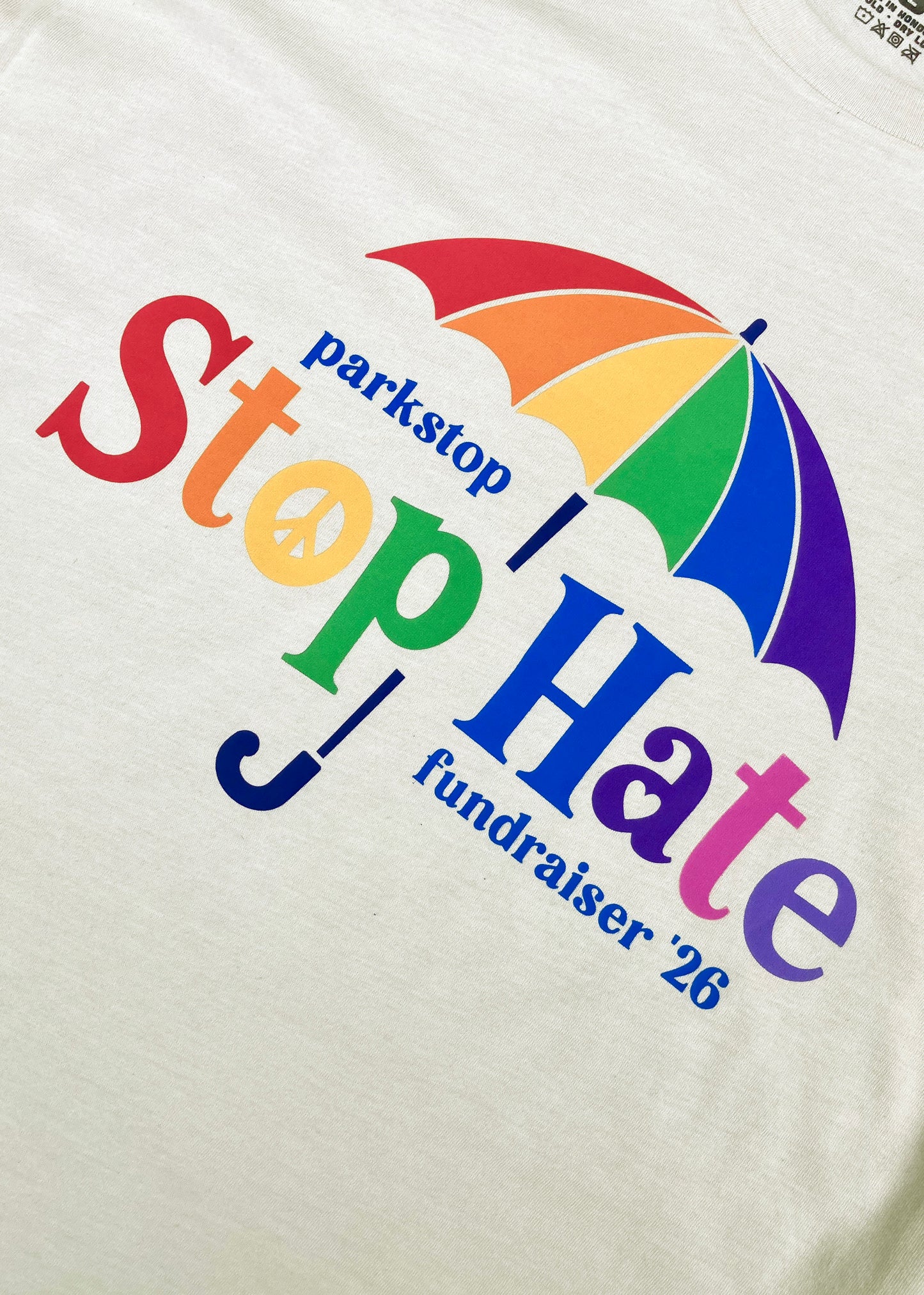 STOP HATE 2026 Unisex Shirt by Robber Barons Ink