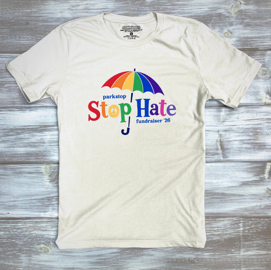 STOP HATE 2026 Unisex Shirt by Robber Barons Ink