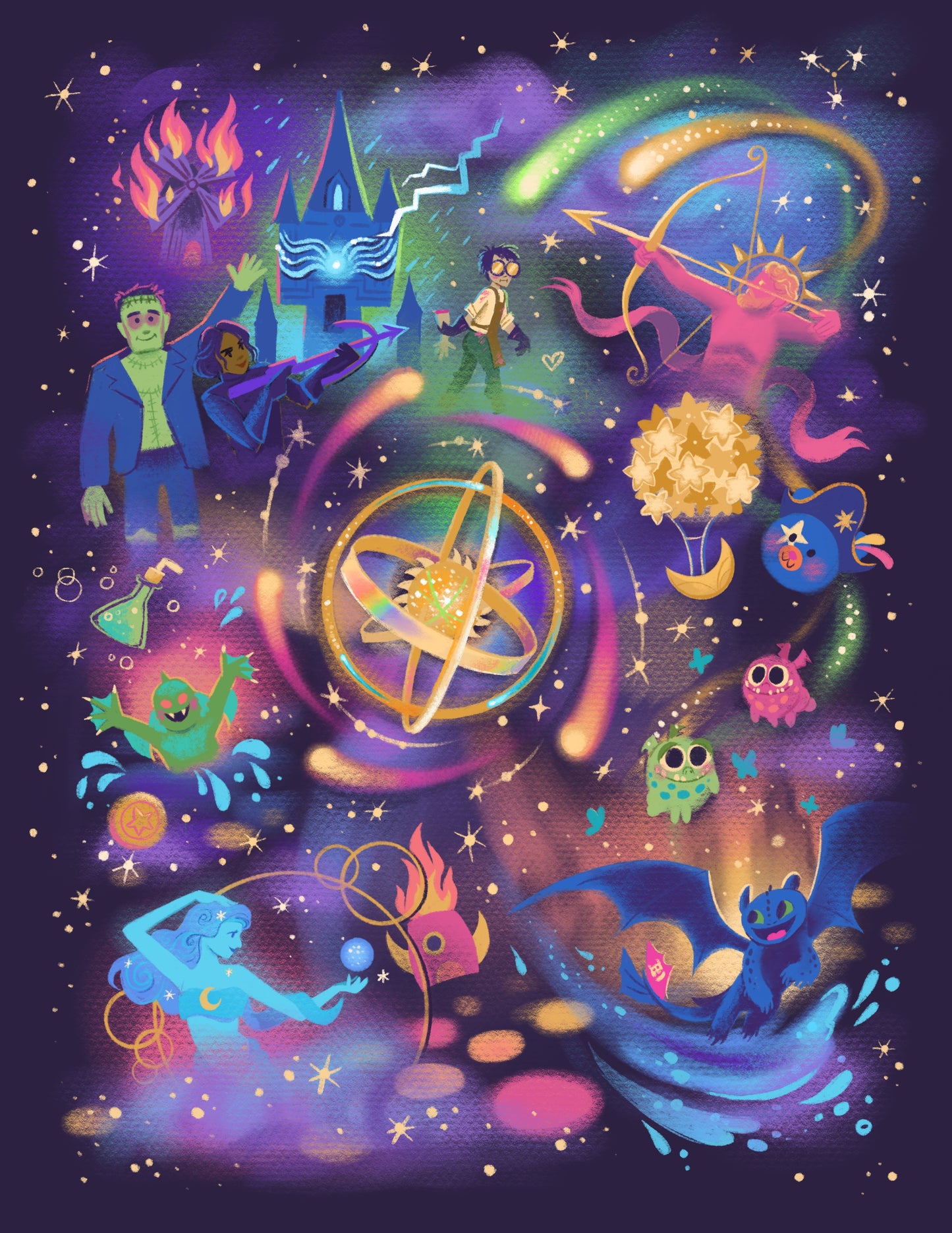 "An Epic Universe Awaits" Print by Sarah Schmidt