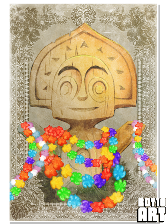 "Maui" Print by BOT10ART