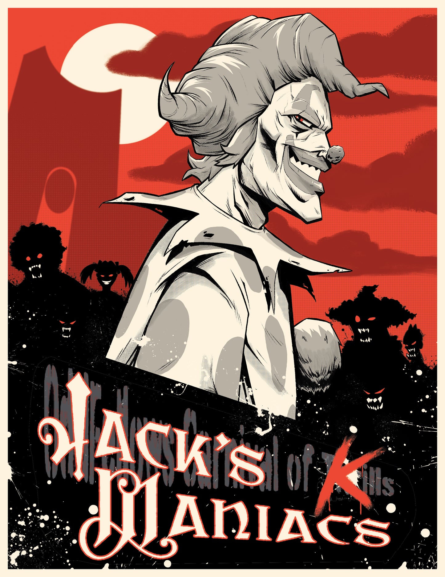 "Jacks Maniacs" Print by Brian Cooper