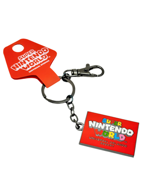 Super Nintendo World Keychain