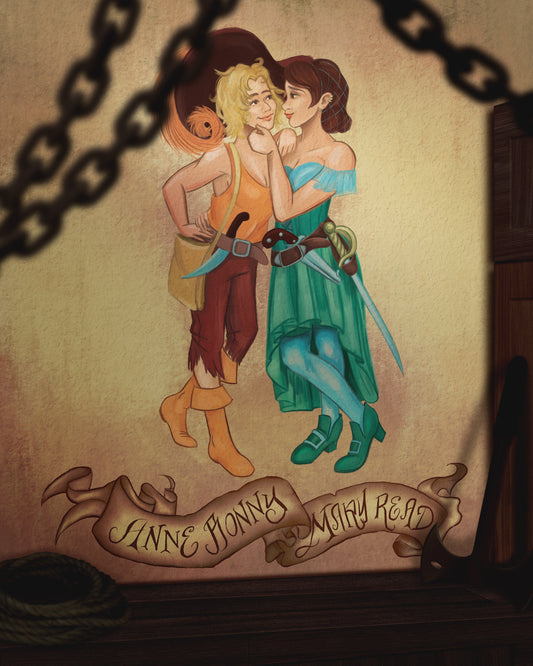 "Wicked Wenches" Print by Maria Mondloch