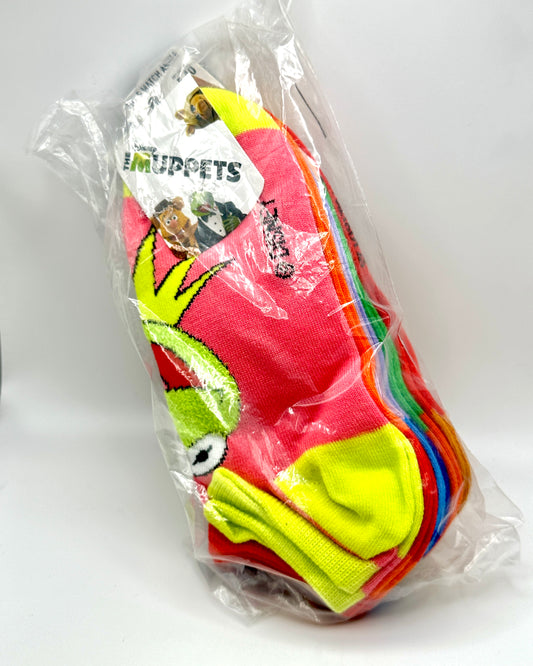 The Muppets 6-Pack Adult Ankle Socks