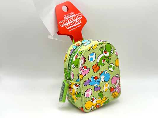 Yoshi Mini Backpack Clip On Keychain