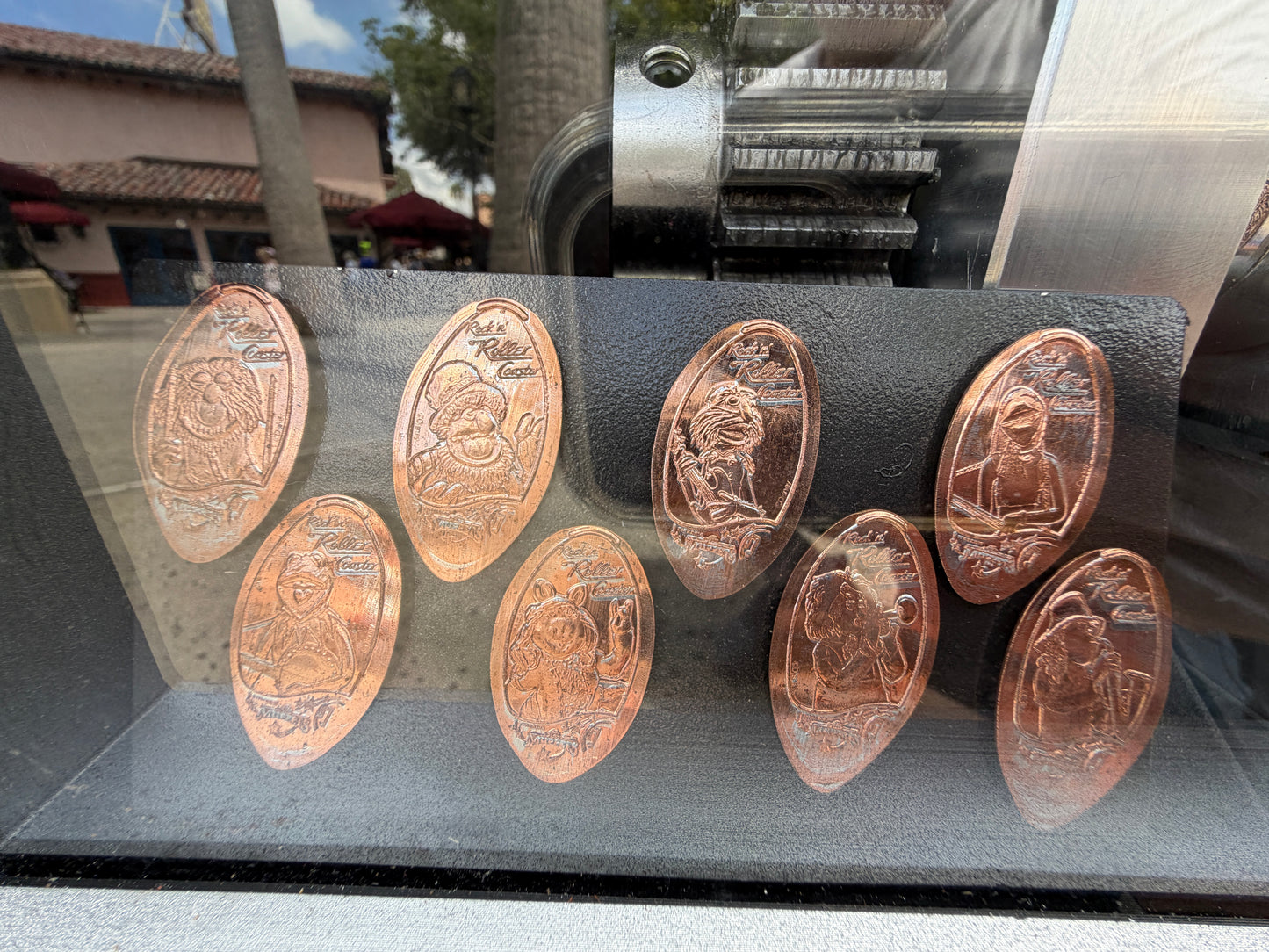Full Pressed Penny Set Rock 'n' Roller Coaster Starring The Muppets