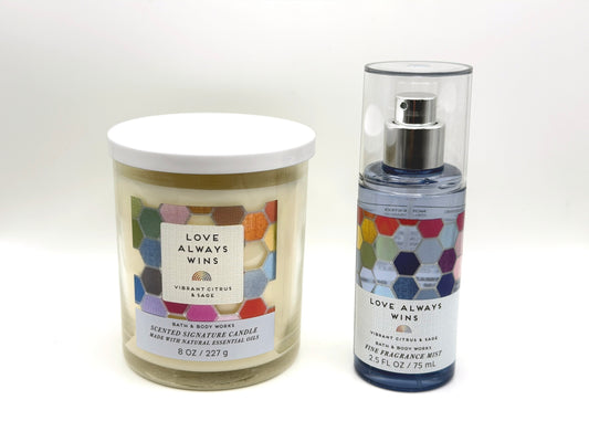 Bath & Body Works Candle and Body Spray