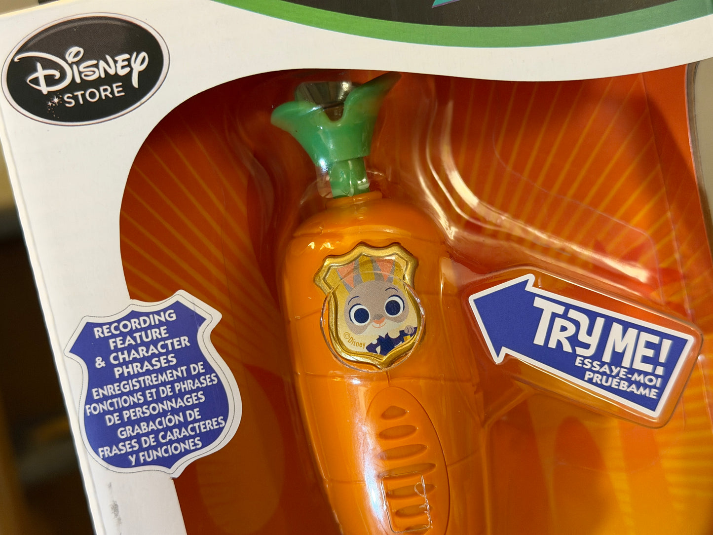 Zootopia Carrot Recorder Pen Toy