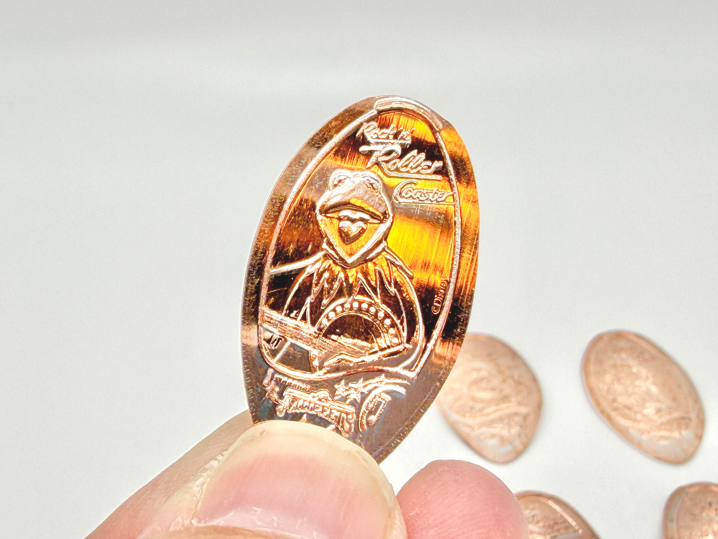 Full Pressed Penny Set Rock 'n' Roller Coaster Starring The Muppets