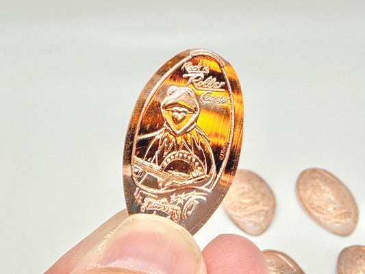 Full Pressed Penny Set Rock 'n' Roller Coaster Starring The Muppets