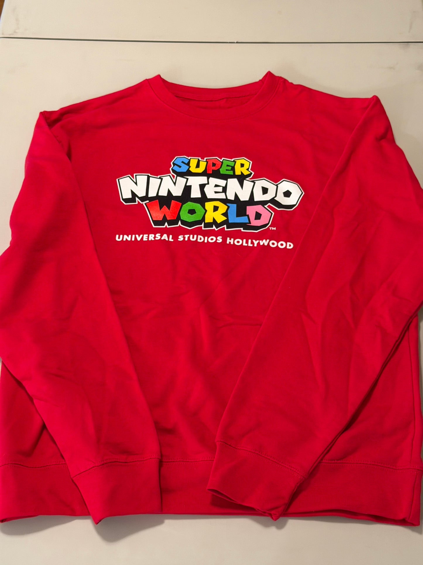 Super Nintendo World Sweatshirt LG
