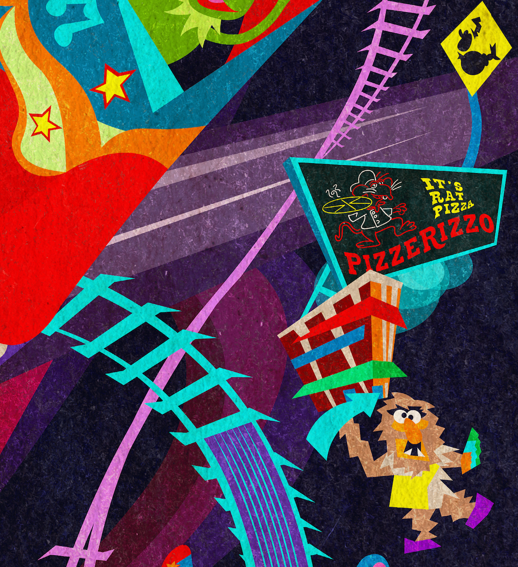 "Rockin' Right Along" Poster Print by The Horizoneer