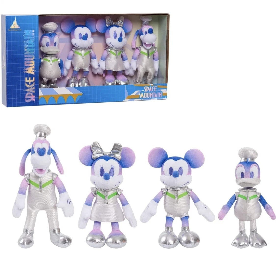 Space Mountain WDW 50th Character Plush Set